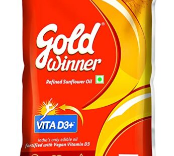 Gold Winner Refined Sunflower Oil, 500 ml