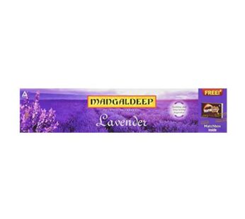 Mangaldeep Lavender Agarbatti – 76 Sticks